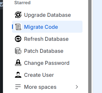 Six Jira automation projects: password reset, user creation, database upgrade, patching, data change, and schema refresh
